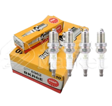 شمع موتور تک پلاتین انژکتوری NGK کد BKR6E 6962 لیبل همیار حامی بسته 4 عددی مناسب برای جک S3| پیشنهاد ویژه 