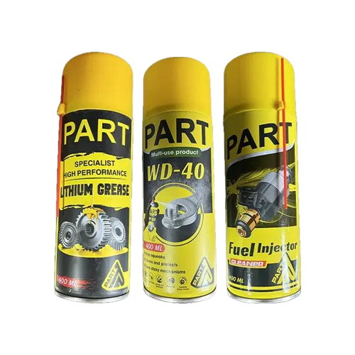 مجموعه اسپری مصرفی خودرو PART حجم 400 میلی لیتر